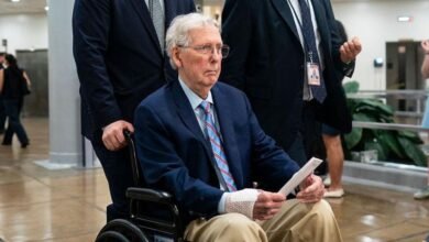 Mitch McConnell appears motionless for nearly 20 hours in eerie Senate footage; video goes viral