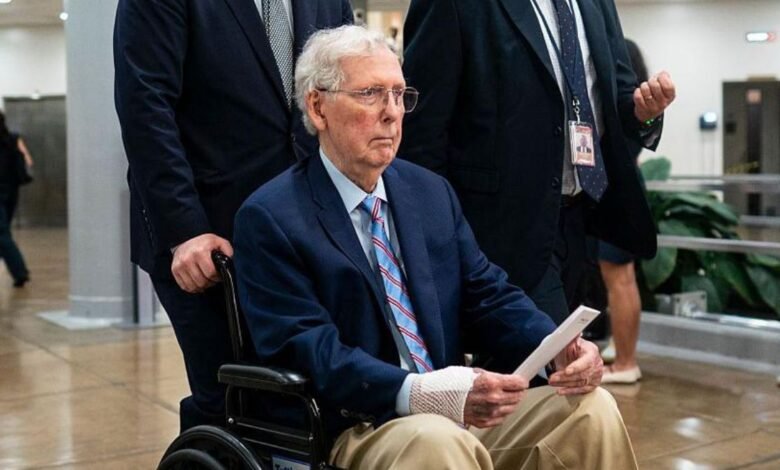 Mitch McConnell appears motionless for nearly 20 hours in eerie Senate footage; video goes viral
