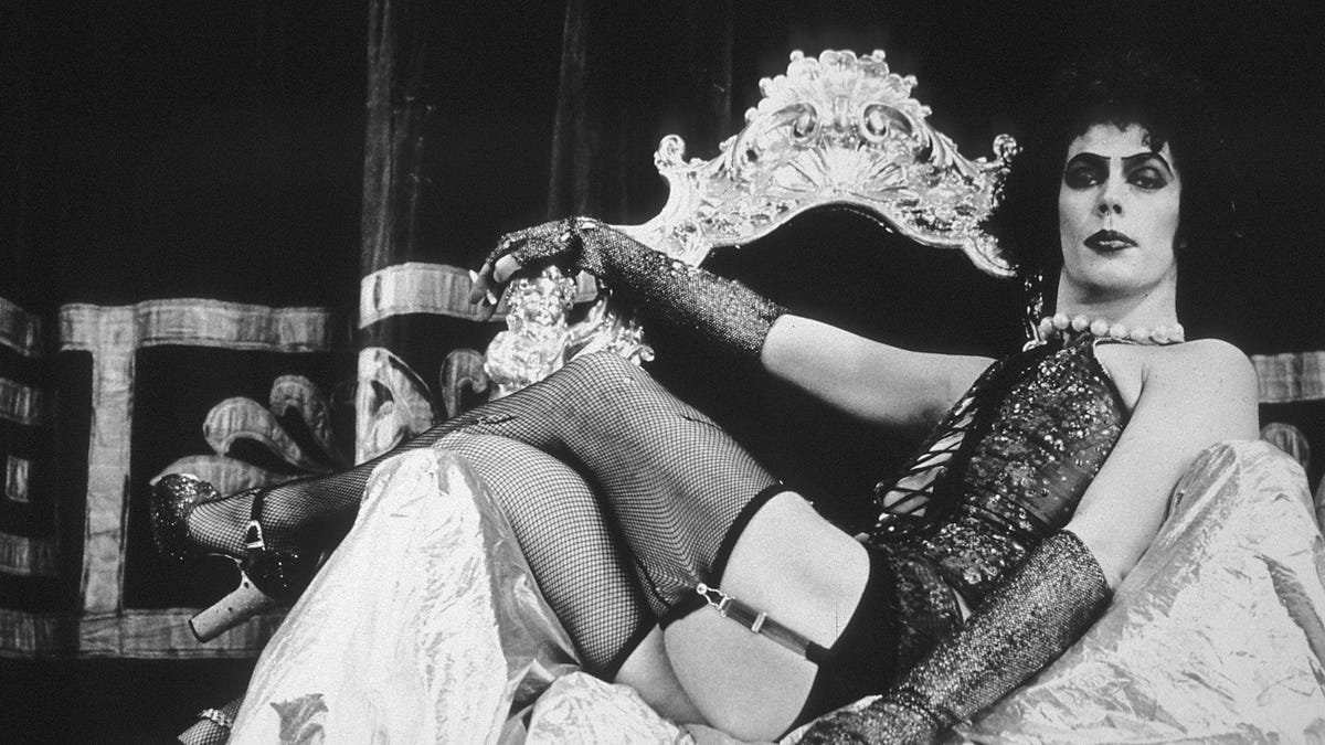 Tim Curry performing Sweet Transvestite in Rocky Horror Picture Show