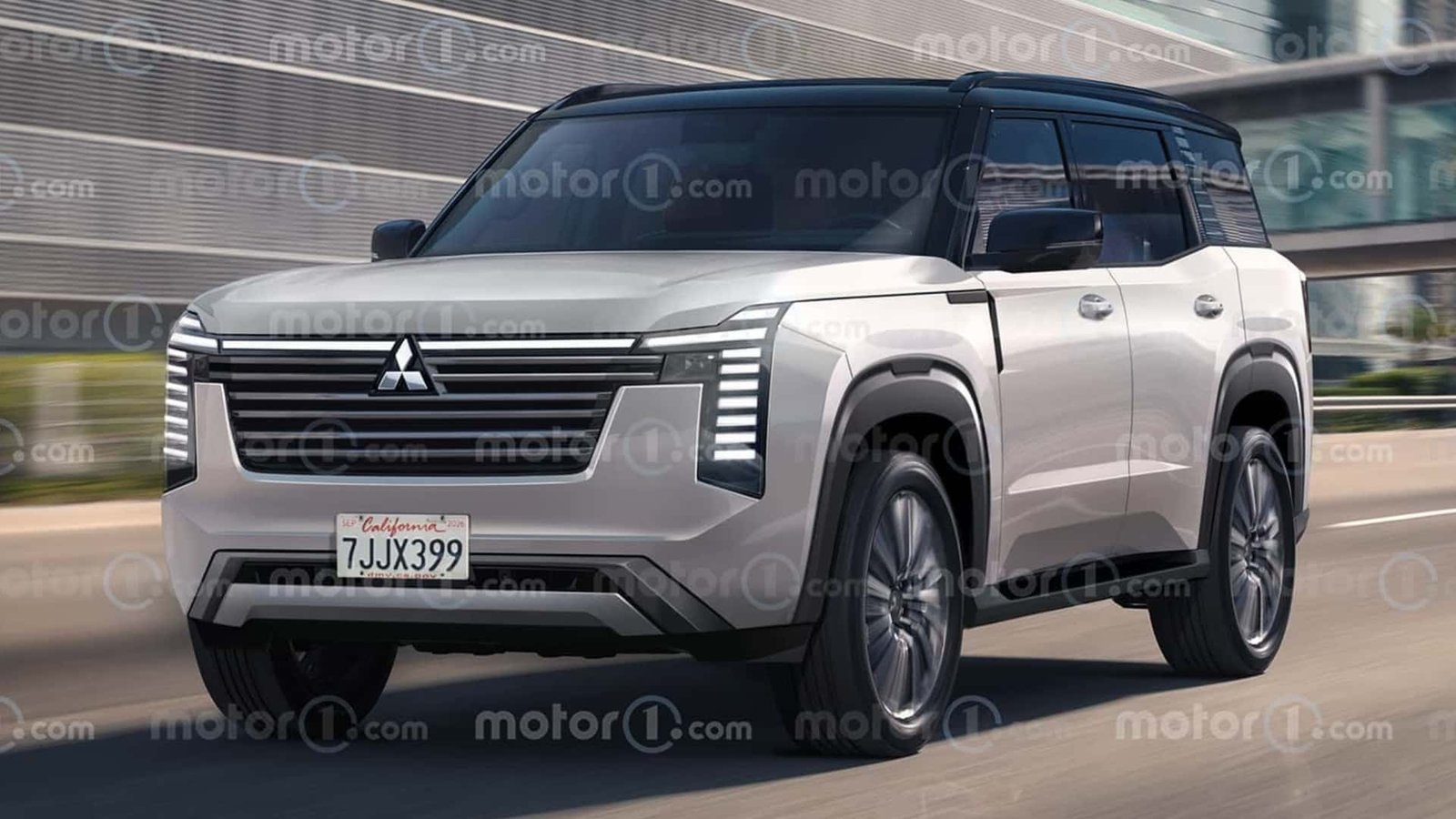 Mitsubishi Montero US debut Chicago dealer preview rendering Mitsubishi Montero US debut Chicago dealer preview rendering