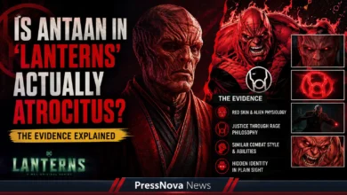 Antaan confronts John Stewart in Lanterns HBO series Episode 2