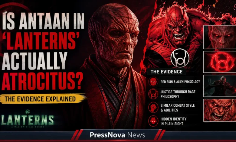 Antaan confronts John Stewart in Lanterns HBO series Episode 2