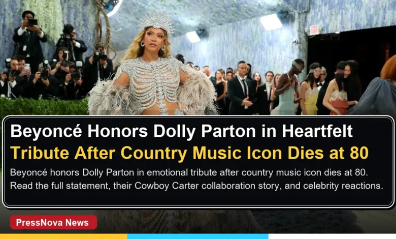 Beyoncé tribute to Dolly Parton black and white portrait country music legend