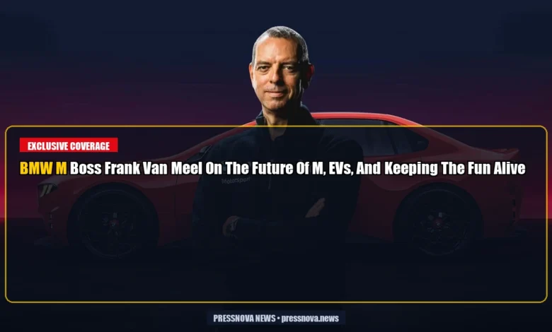BMW M Boss Frank Van Meel On The Future Of M, EVs, And Keeping The Fun Alive