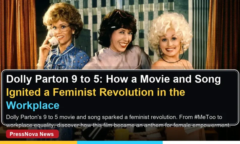 Dolly Parton Jane Fonda Lily Tomlin 9 to 5 movie poster feminist film classic