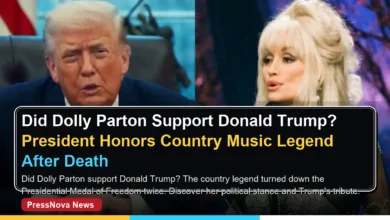 Dolly Parton smiling in a sequined gown, country music legend and philanthropist