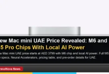 New Mac mini UAE price and M6 chip announcement with Apple silicon and local AI capabilities