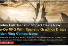 Nodus Fall HoYoverse dark fantasy co-op action RPG realistic graphics Elden Ring comparison
