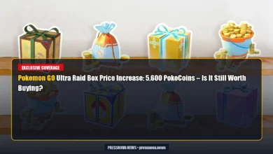 Pokemon GO Ultra Raid Box price increase comparison chart 5600 PokeCoins