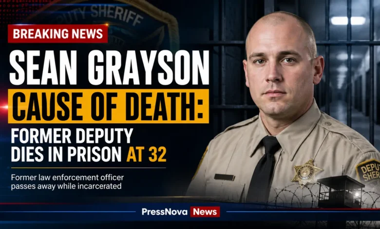 Sean Grayson former Illinois sheriff's deputy who killed Sonya Massey dies in prison at 32