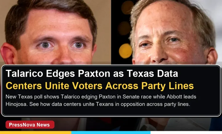 Texas Senate race poll shows James Talarico leading Ken Paxton among voters