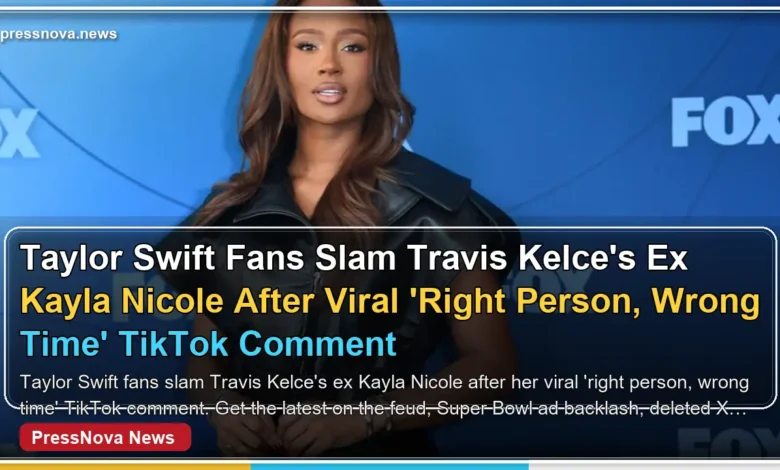 Taylor Swift fans slam Travis Kelce's ex Kayla Nicole after viral TikTok comment feud explained