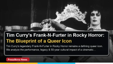 Tim Curry as Frank-N-Furter in The Rocky Horror Picture Show 1975 cult classic