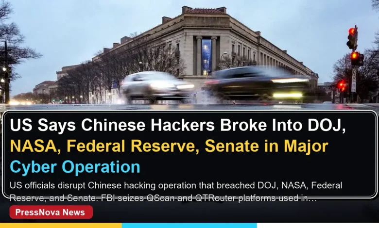 US officials announce disruption of Chinese hacking operation targeting federal agencies