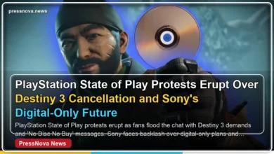 PlayStation State of Play September 2026 chat flooded with Destiny 3 and No Disc No Buy protest comments