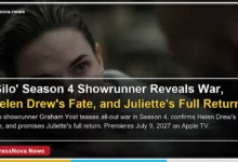 Rebecca Ferguson as Juliette Nichols in Silo Season 4 leading the war against Silo 1
